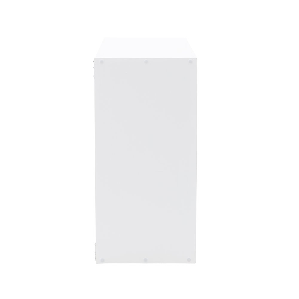 Galli 6 Cubby Storage Cabinet White. Picture 8