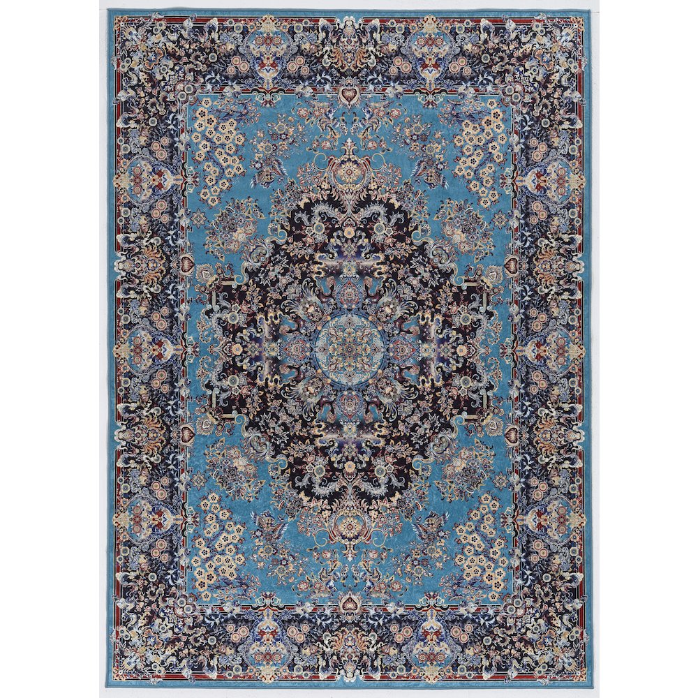 Emerald Martin Blue & Navy 2.2x3.2, Rug. Picture 1