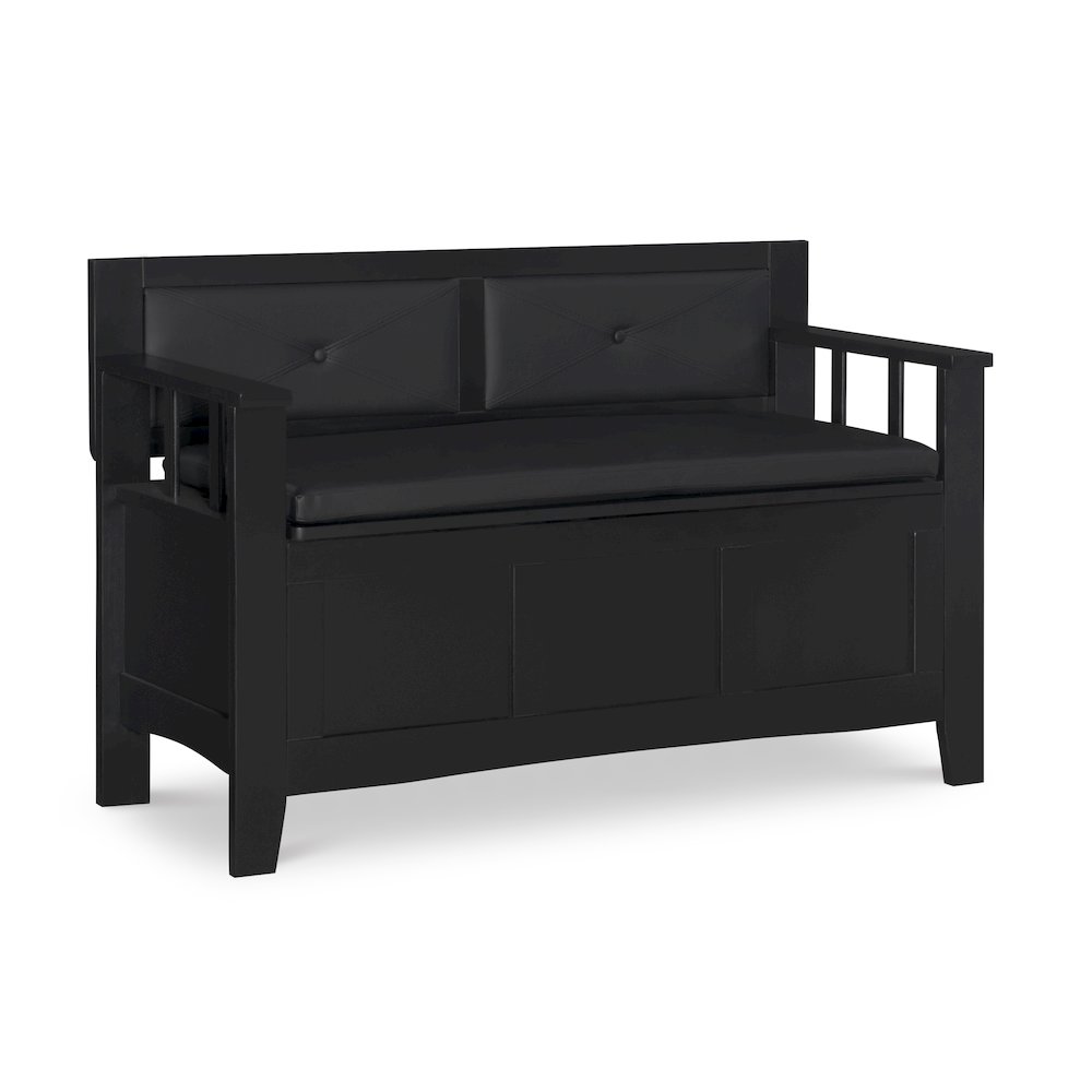 Carlton Padded Bench. Picture 10