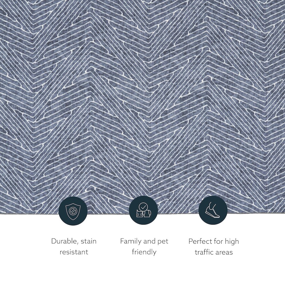 Washable Fuller Grey/Ivory 2x8, Rug. Picture 4