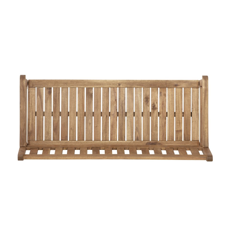 Catalan Bench - Acorn Finish. Picture 7