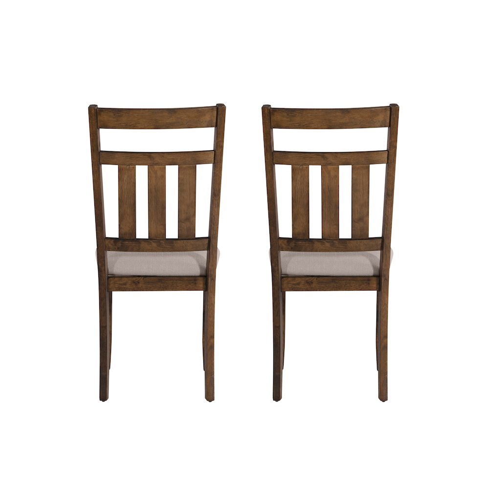Turino Rustic Umber Side Chair. Picture 7