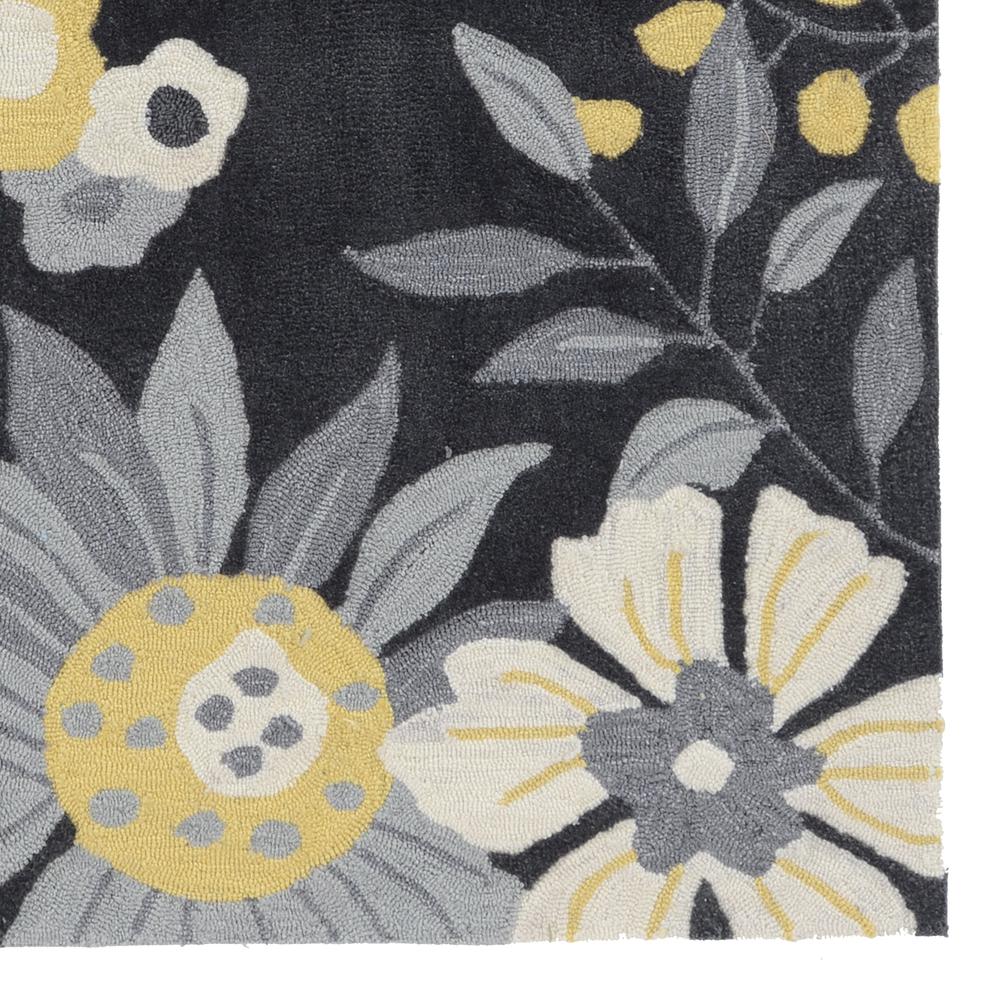 Trio Wildflower Grey & Yellow 1.10x2.10, Rug. Picture 3