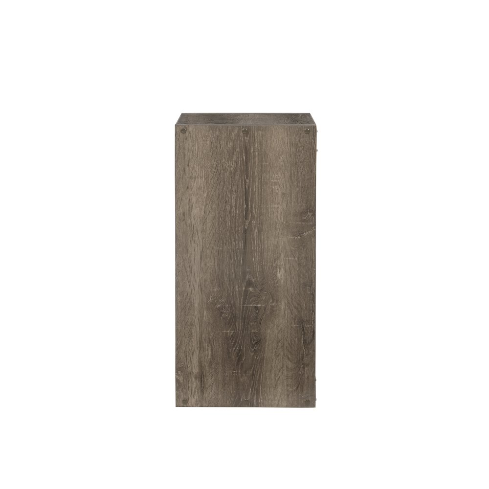 Galli 2 Cubby Storage Cabinet Grey. Picture 7