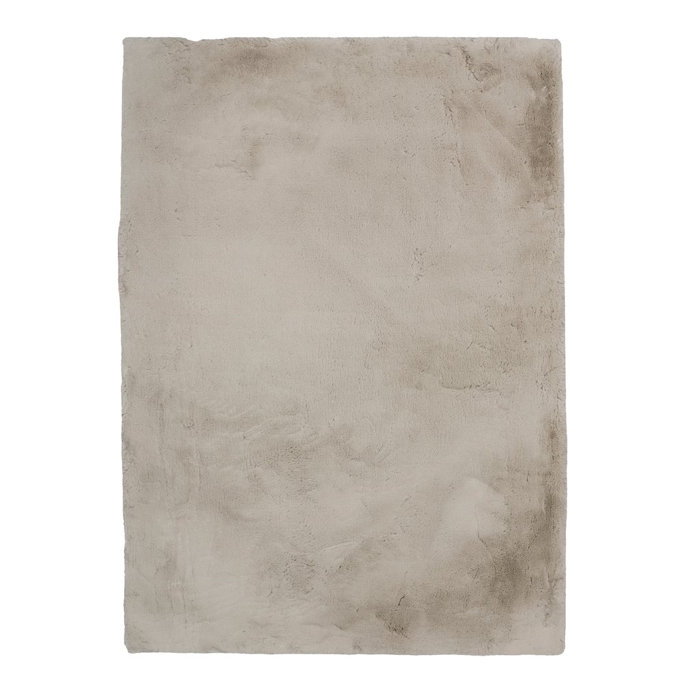 Maven Faux Rabbit Pale Grey 5x7, Rug. Picture 1