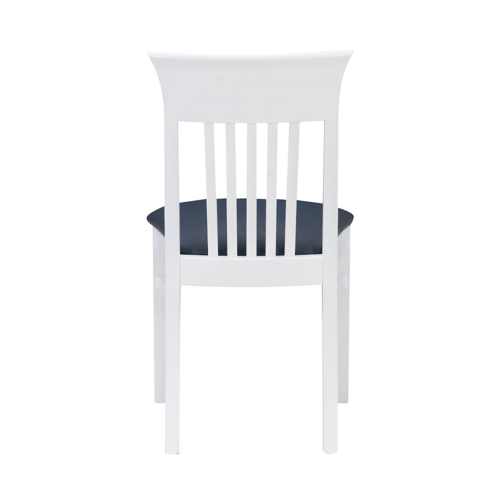 Jenny Upholstered  Chair White Set Of 2. Picture 8