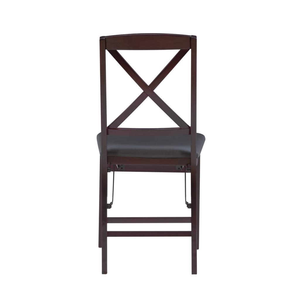 Triena 18 In X Back Folding Chair - Set Of Two. Picture 6