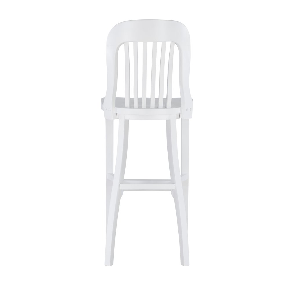 Maylen Barstool White Set Of 2. Picture 9
