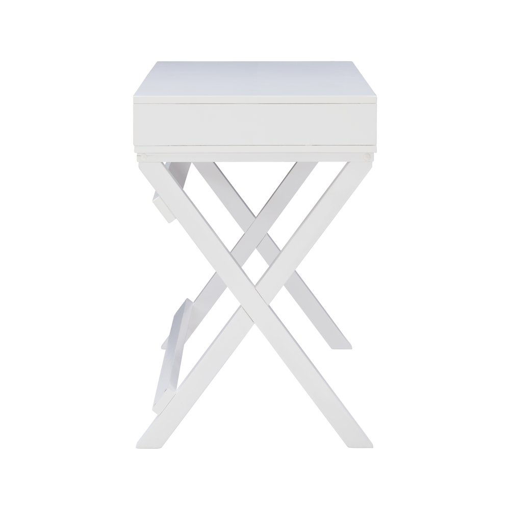 Peggy White Writing Desk. Picture 7