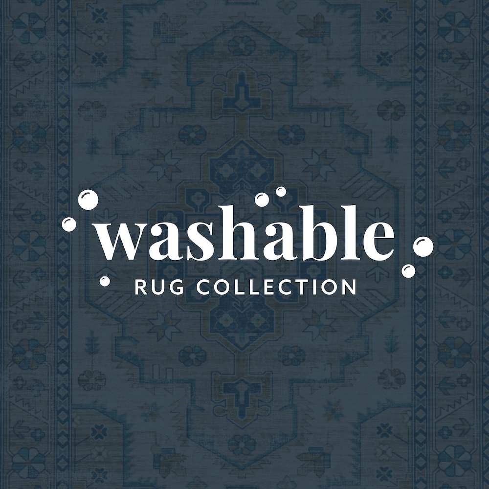 Washable Julian Ivory/Gold 2x8, Rug. Picture 6