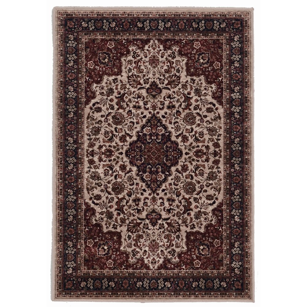 Emerald Barton Cream & Rust 3.3x5, Rug. Picture 1