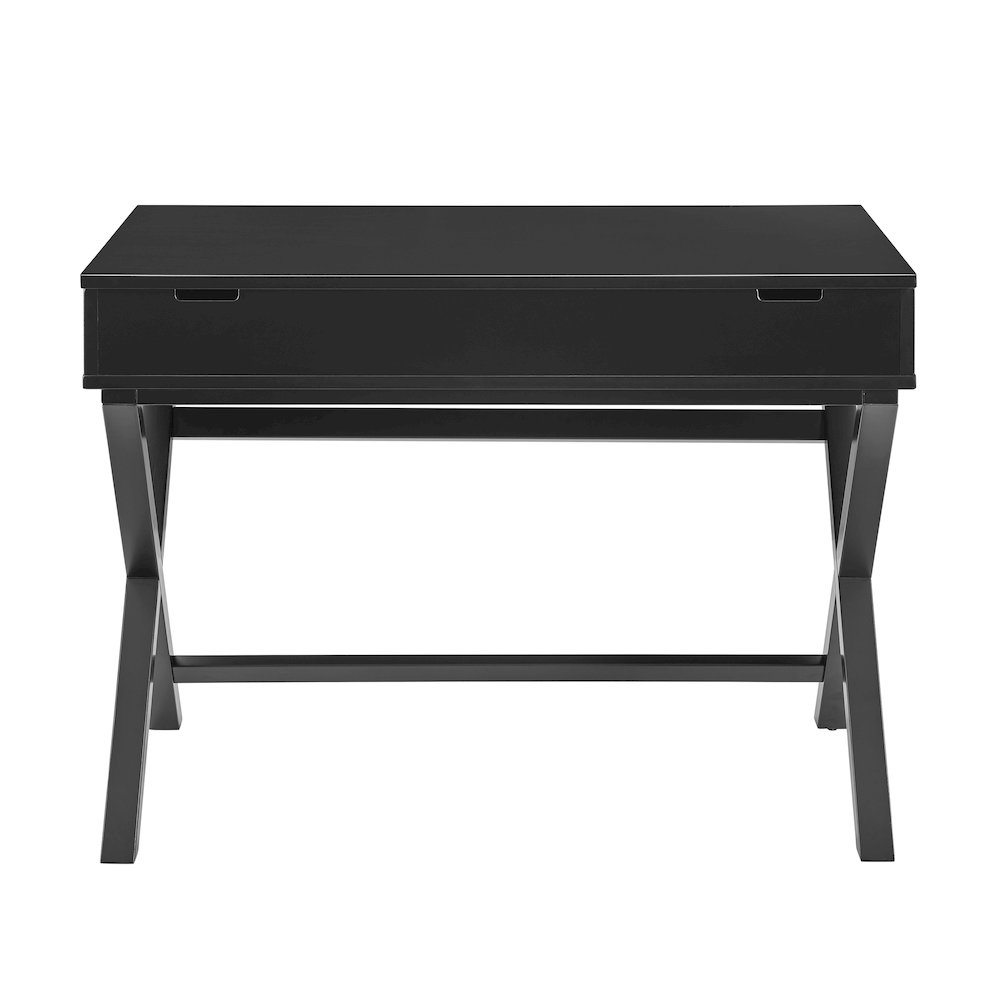 Peggy Lift Top Desk, Black. Picture 2
