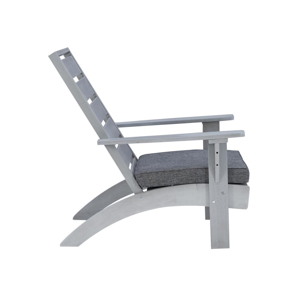 Rockport Gray Outdoor Chair. Picture 3