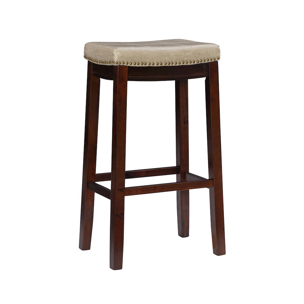 Claridge Beige Barstool. Picture 1