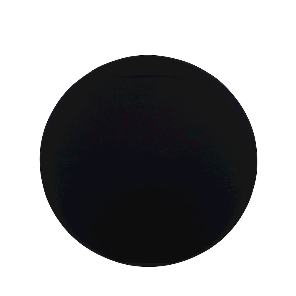 Black Acrylic End Table. Picture 6