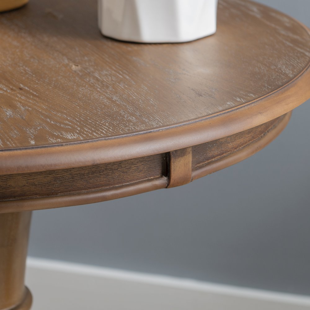 Adeline Round Accent Table Natural. Picture 3