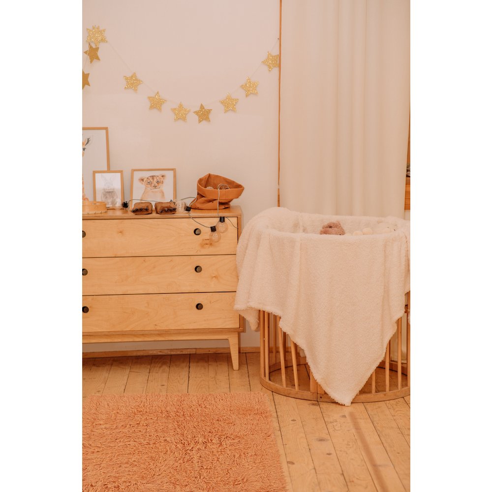 New Flokati 1400grams Sherbet 2x3, Rug. Picture 1