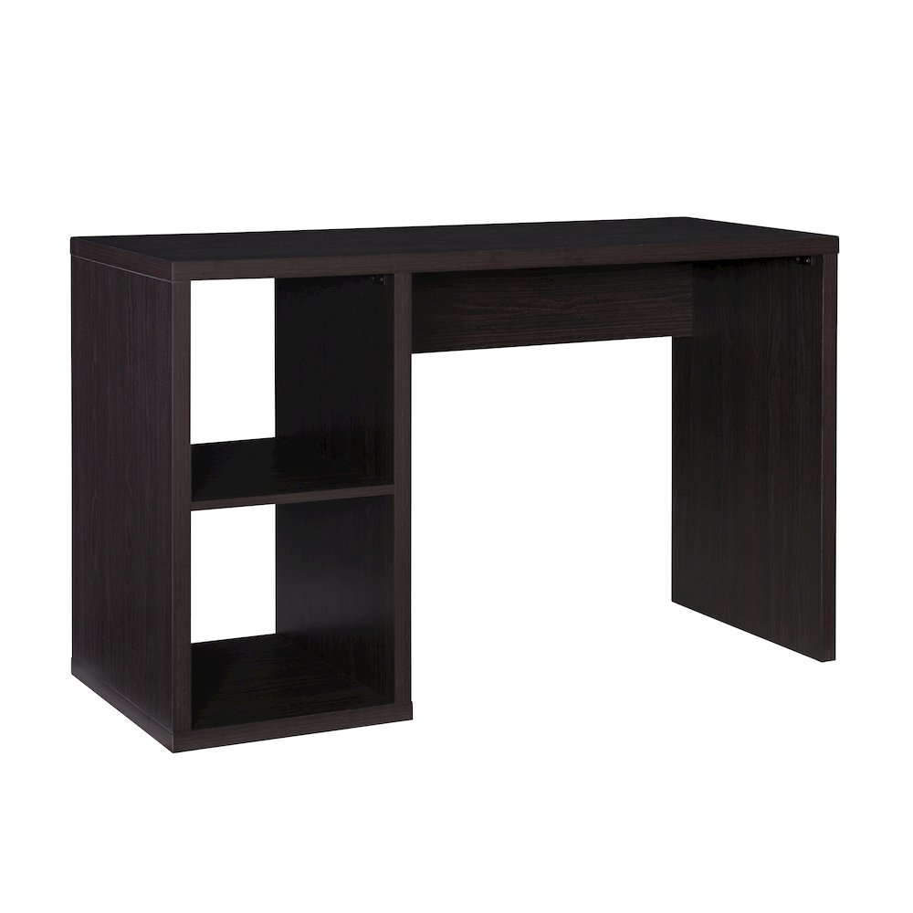 Galli 2 Cube Desk Espresso. Picture 1