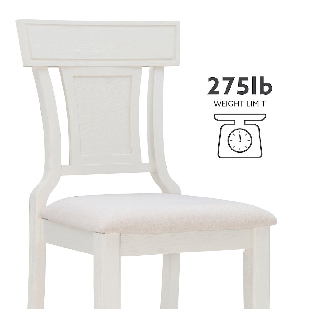 Rylan Counter Stool Creamy White. Picture 12