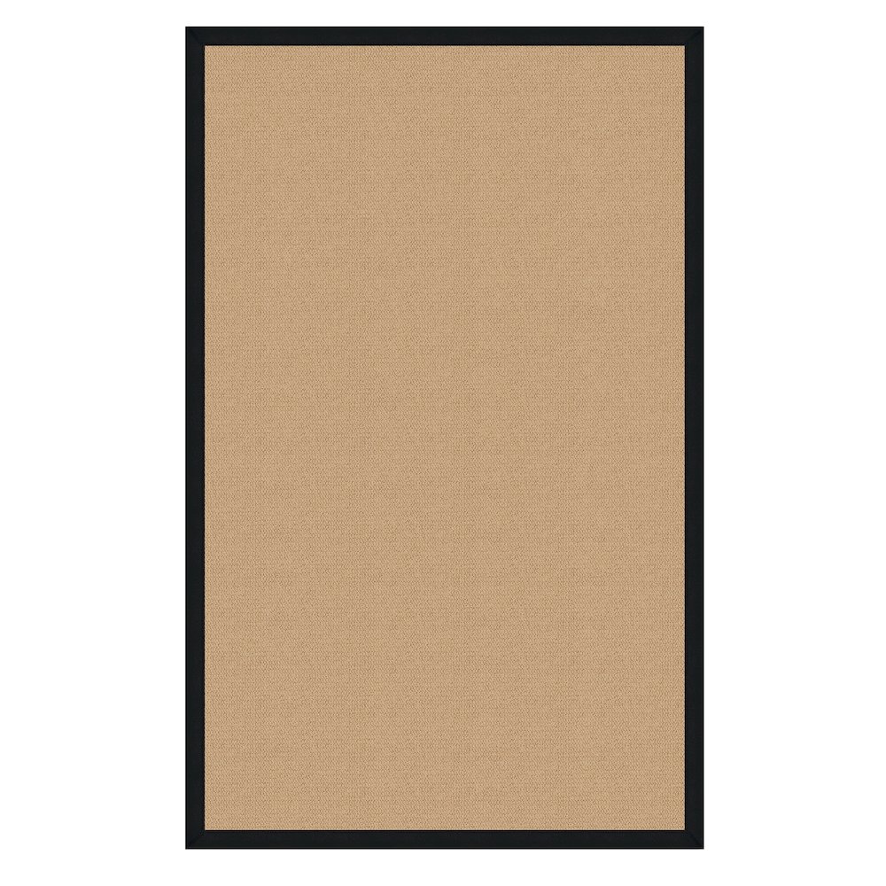 Athena Sisal & Black 8.9x12, Rug. Picture 1