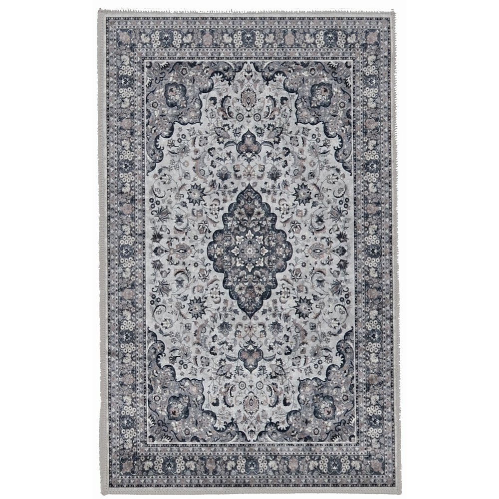 Emerald Barton Cream & Grey 2.2x3.2, Rug. Picture 1