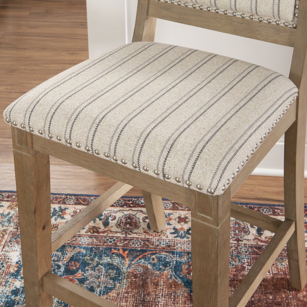 Emmy 26 In Grey Counter Stool. Picture 5