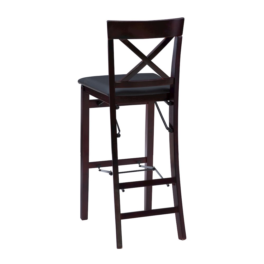 Triena 30 In X Back Folding Bar Stool. Picture 10