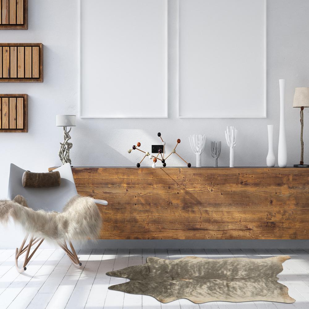 FAUX COW HIDE MINI GREY MIX, Rug. Picture 2