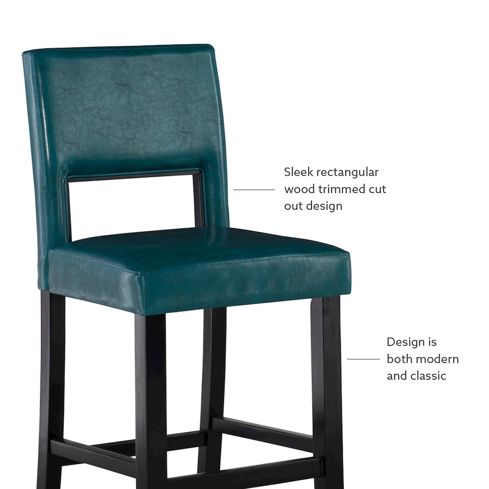 Vega Counter Stool Agean Blue. Picture 7