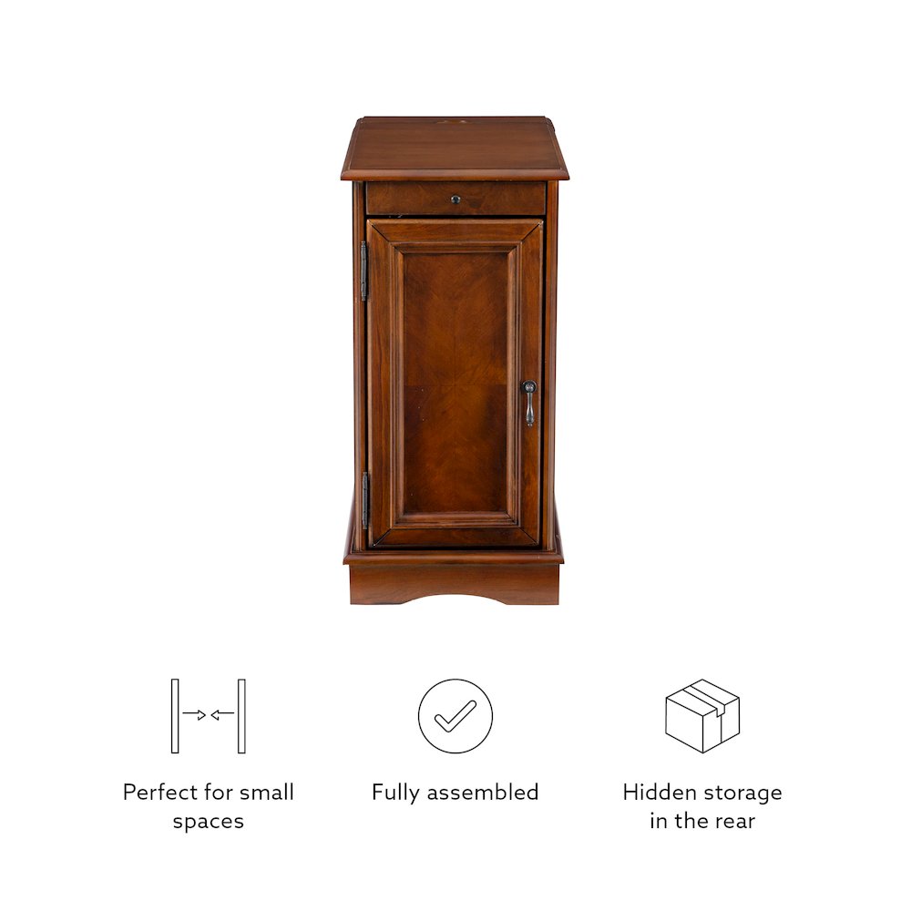 Butler Hazelnut Accent Table. Picture 16