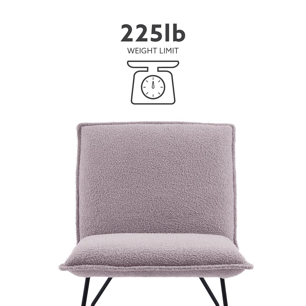 Kelvin Sherpa Grey Chair. Picture 15