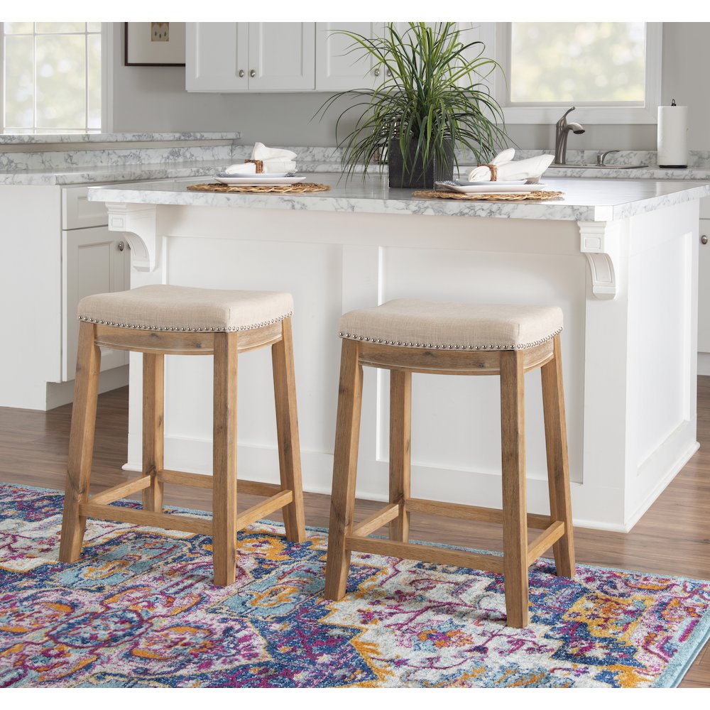 Claridge Acacia Counter Stool. Picture 2