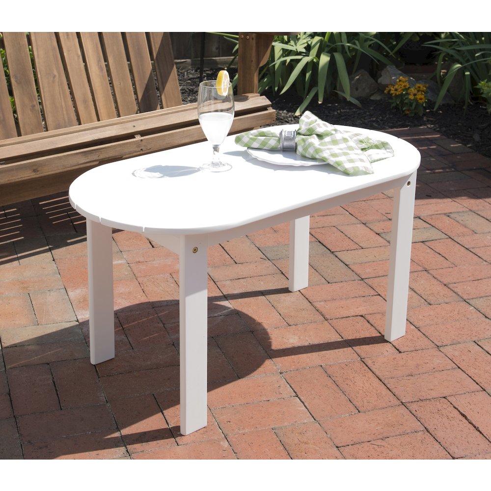 Adirondack White Coffee Table. Picture 3