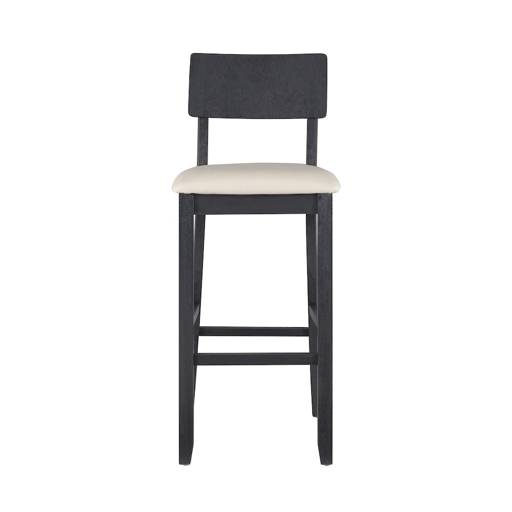 Jorissen Barstool Dark Charcoal. Picture 1
