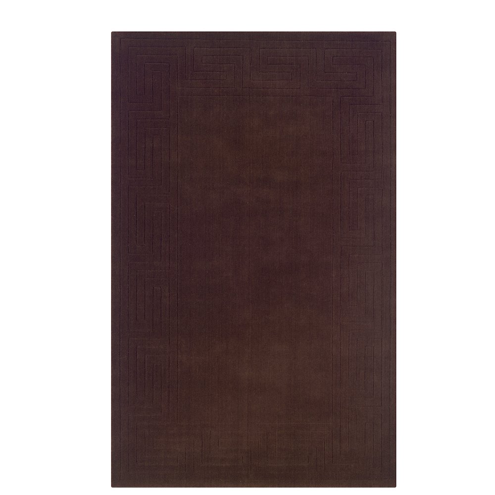 Classic Greek Key French Roast 5x8, Rug. Picture 2