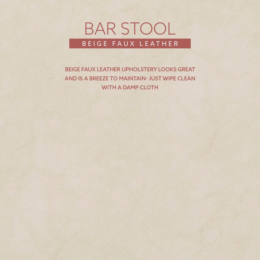Maya Rice 29 Inches Bar Stool. Picture 12