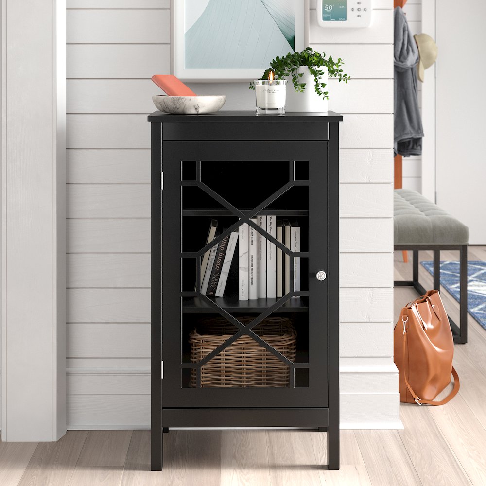 Fetti Black Small Cabinet. Picture 6