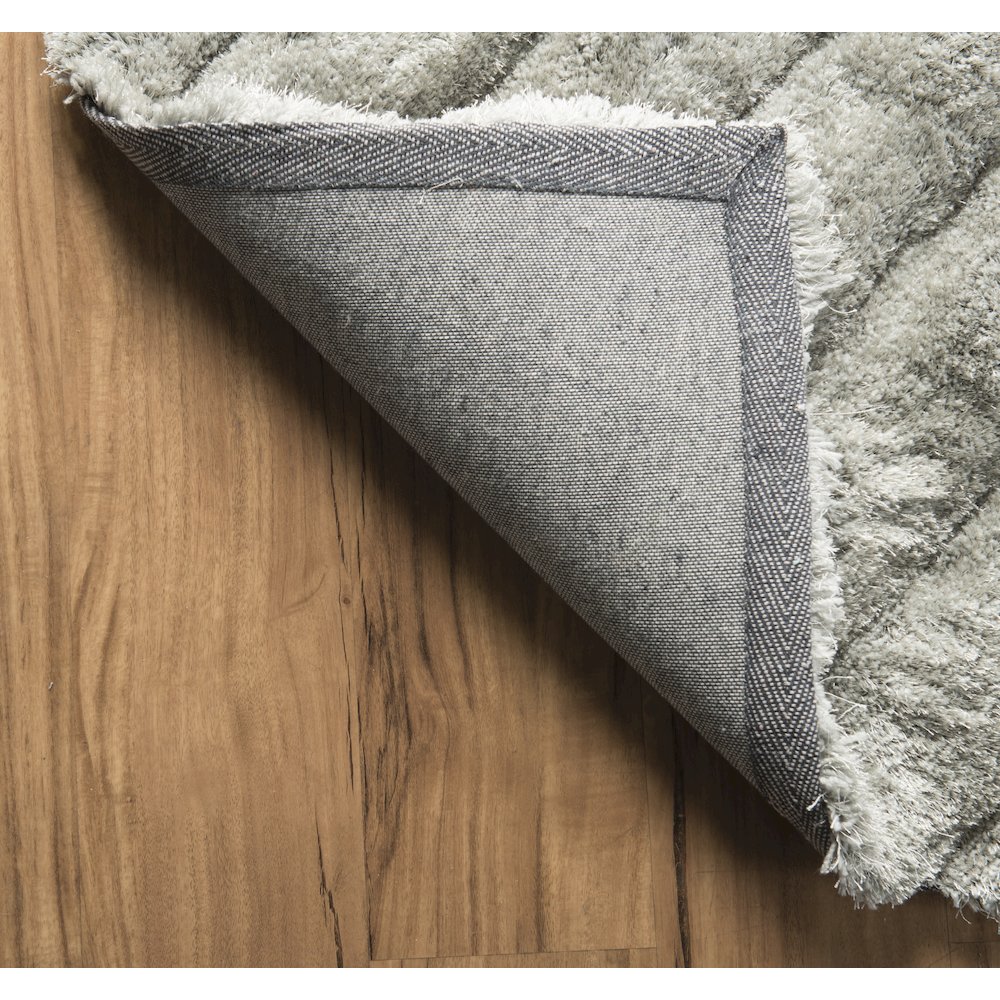 Links Zigzag Grey 1.10x2.10, Rug. Picture 2