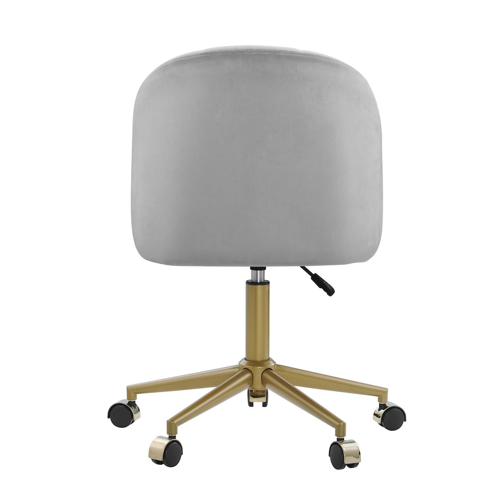 Adalynn Desk Chair Light Gray. Picture 11