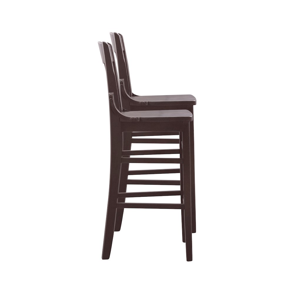 Jace Barstool Brown Set Of 2. Picture 4