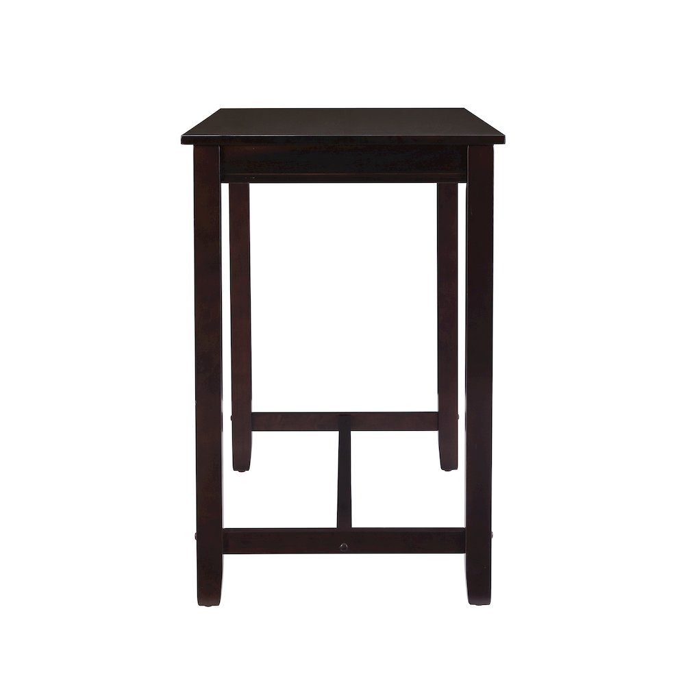 Claridge 36 Inch Counter Height Pub Table, Walnut. Picture 5