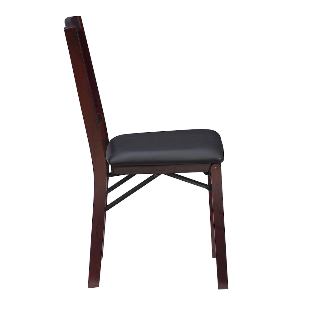 Triena 18 In Mission Back Folding Chair - Set Of Two. Picture 8