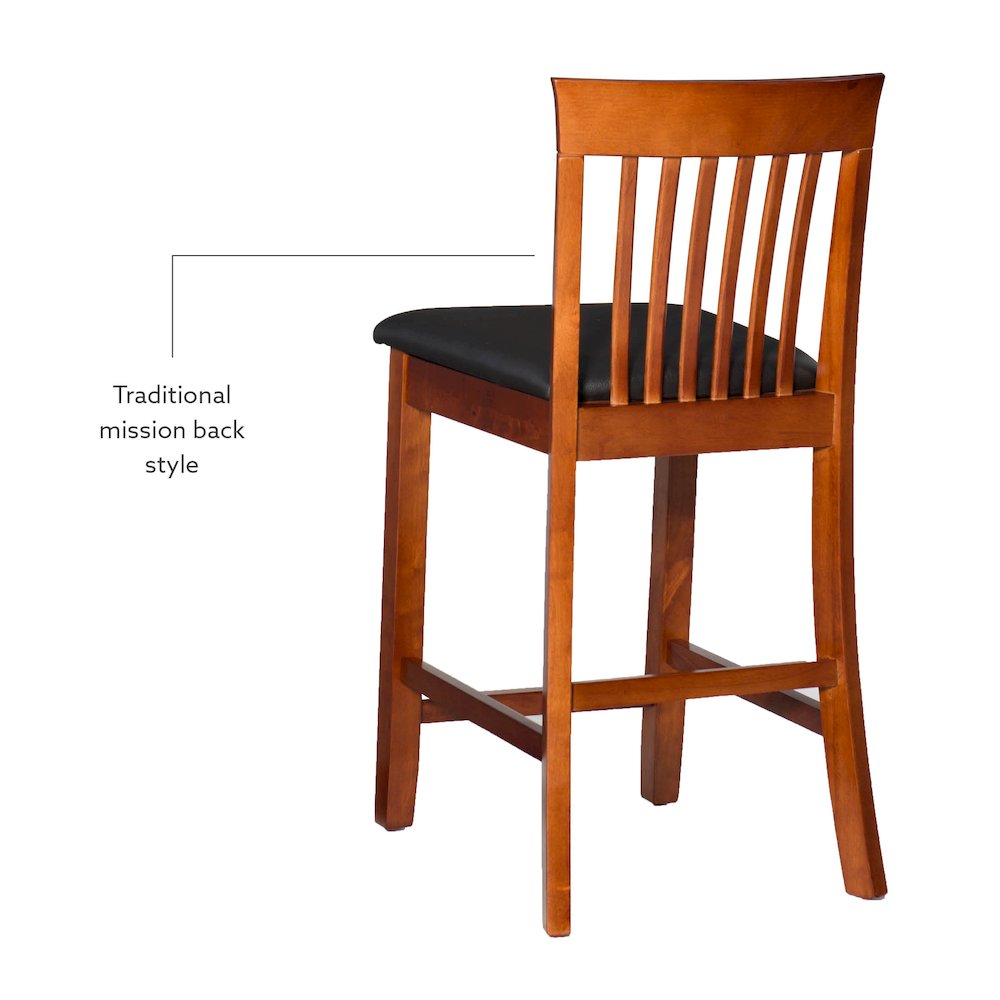 Triena 24 In Craftsman Counter Stool. Picture 10