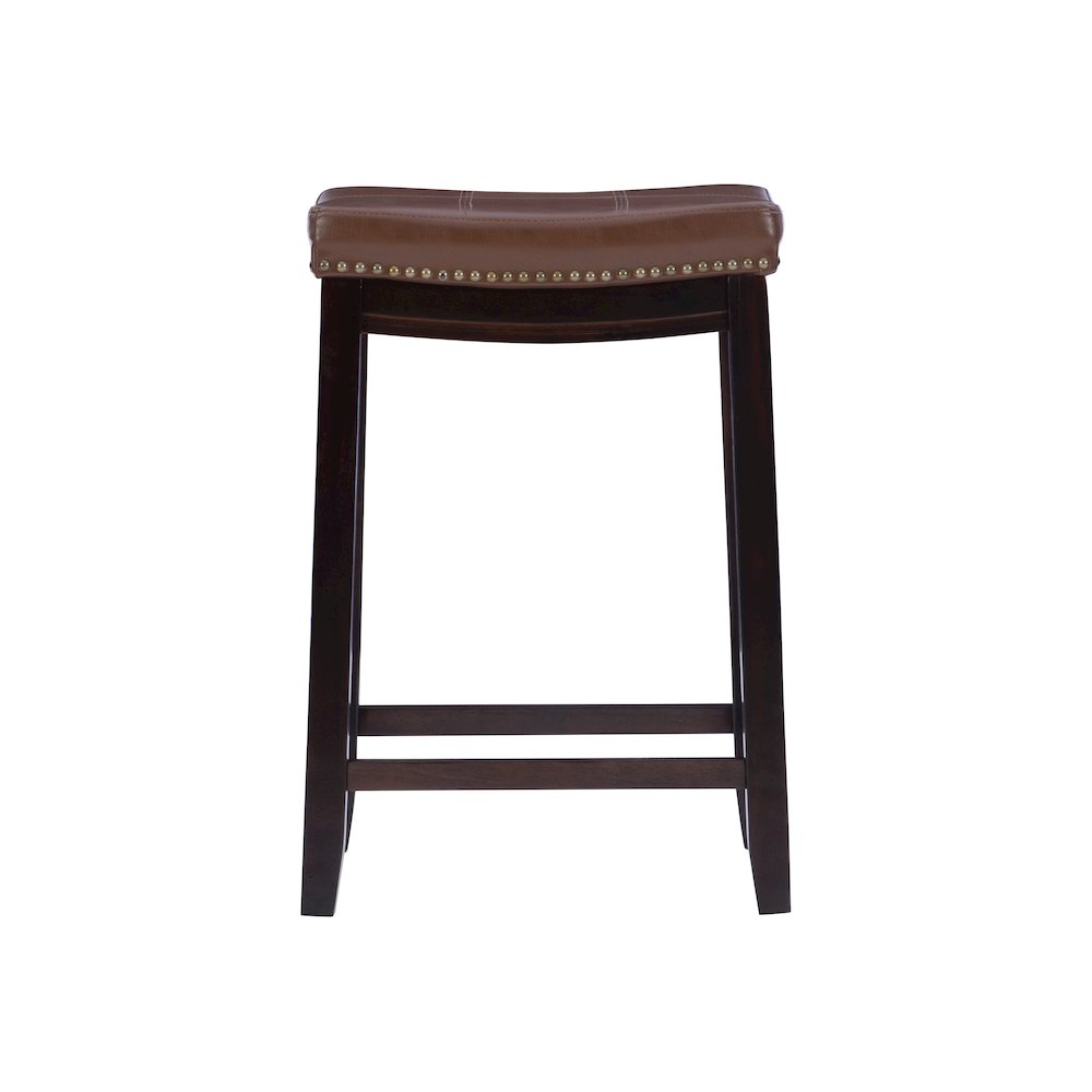 Claridge Cognac Counter Stool. Picture 2