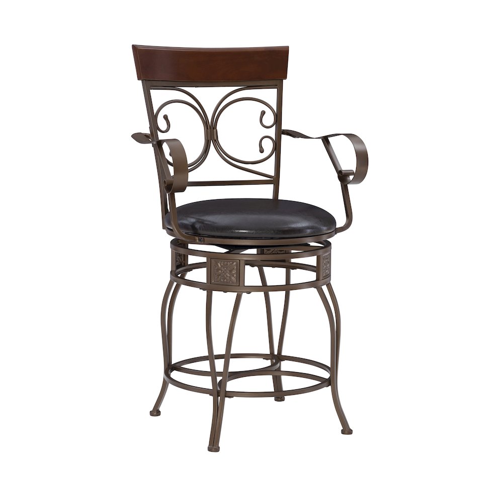 Beeson Big And Tall Counter Stool Arm. Picture 7
