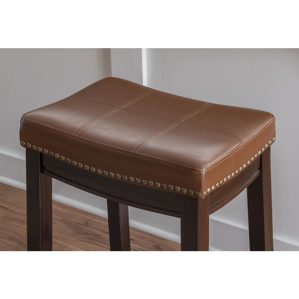 Claridge Cognac Counter Stool. Picture 7