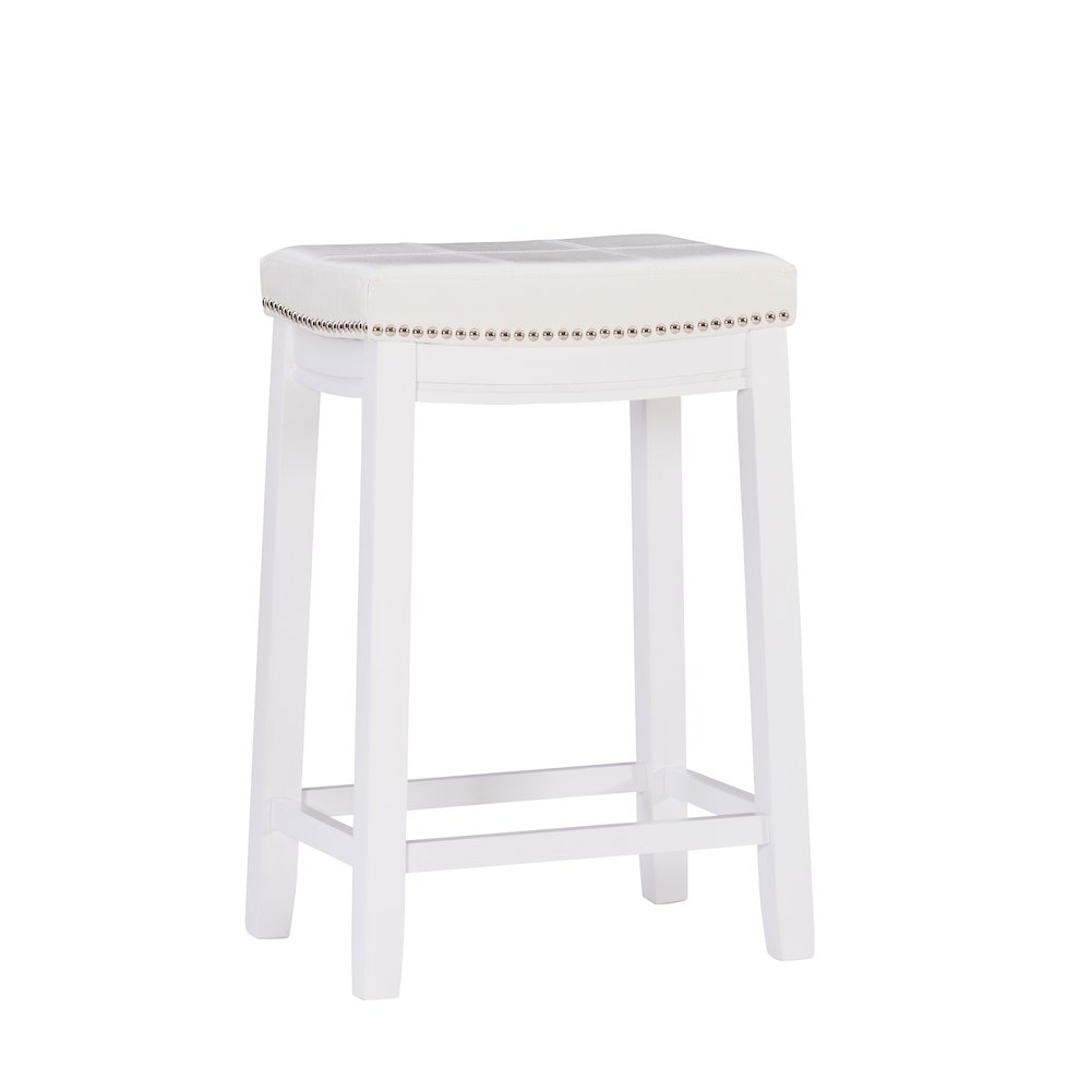 Claridge Counter Stool White. Picture 8
