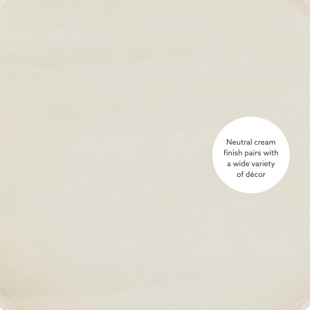 Adeline Round Accent Table Cream. Picture 10