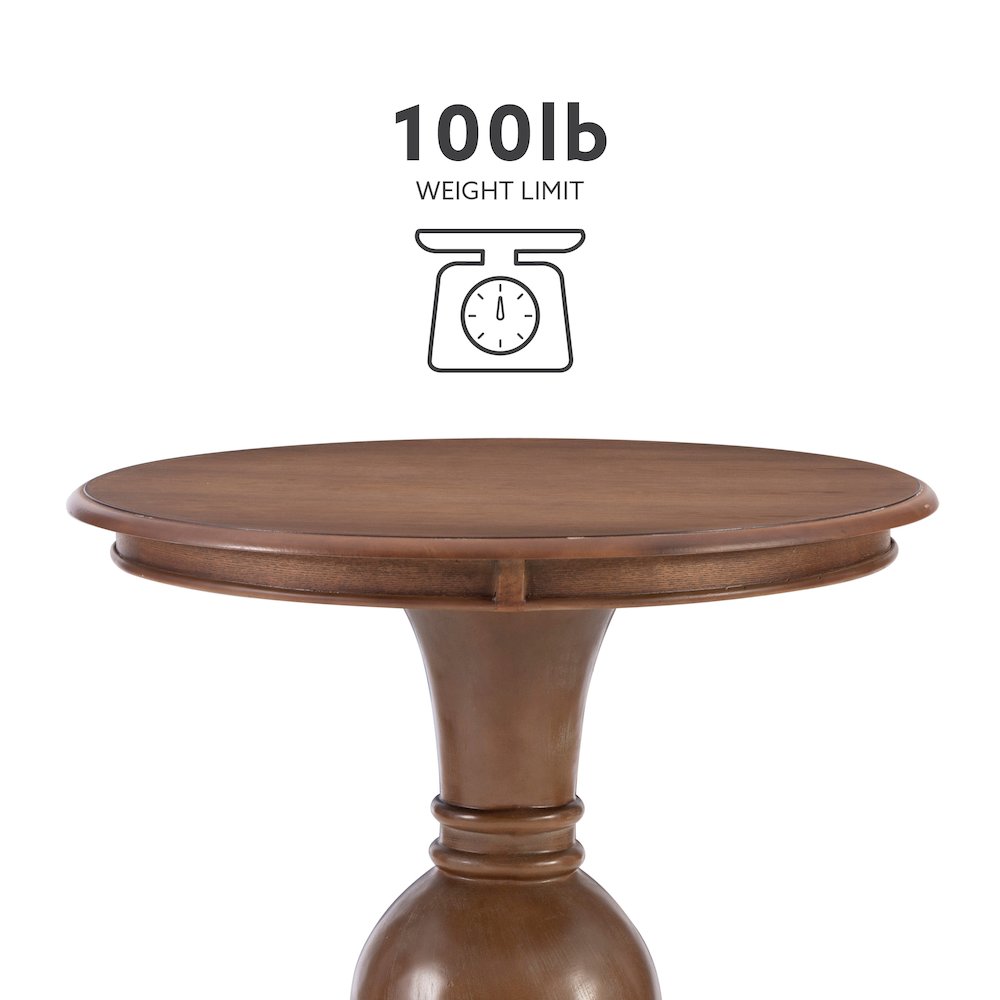 Adeline Round Accent Table Natural. Picture 12