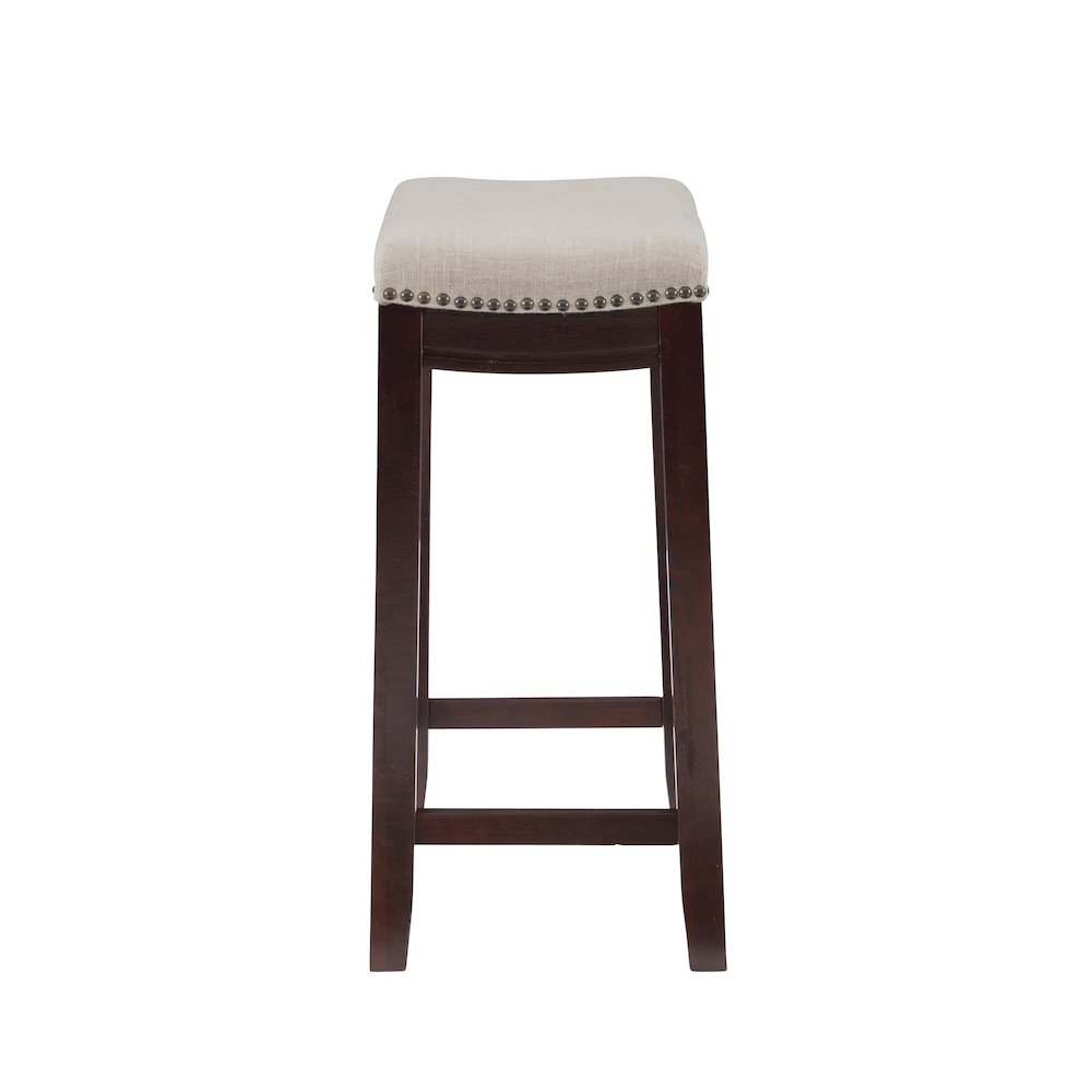 Claridge Linen Counter Stool. Picture 7